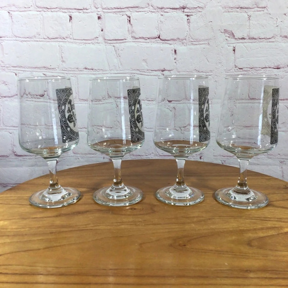 Vintage Irish Coffee Glasses - Set of 4 - Picture 2 of 8